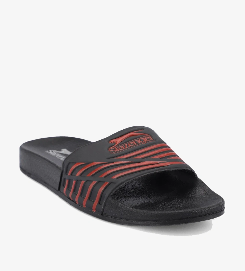 FION Erkek Terlik Siyah / Kırmızı