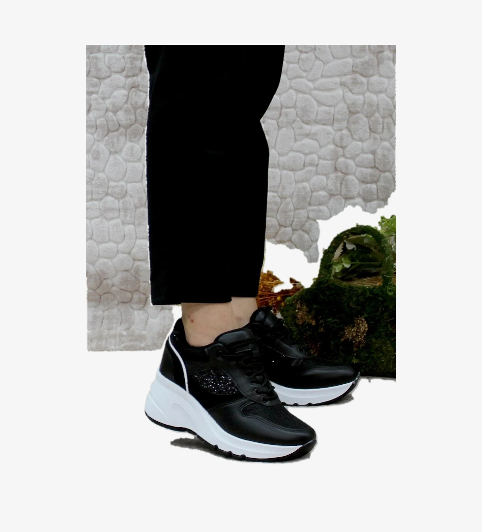 185 Anatomik Dolgu Taban Kadın Spor Ayakkabı