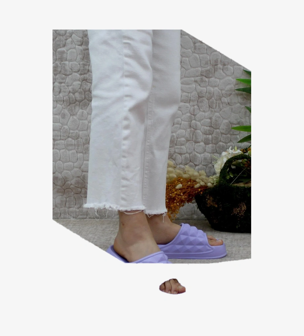 Mehmet Mete Ez0134 Plaj Deniz Havuz Terliği Hafif Rahat Esnek Kadın Terlik model görseli