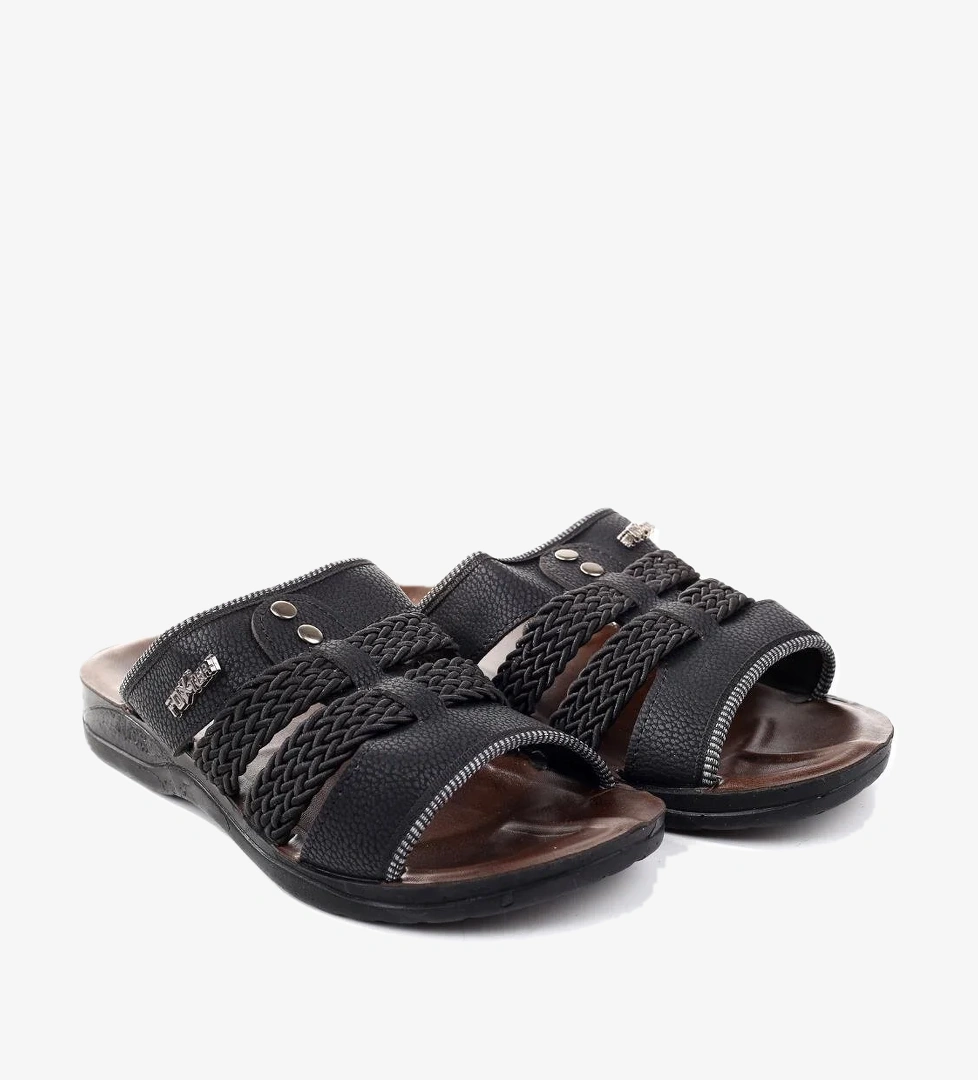 Foxter 825 Erkek Günlük Hasır Detaylı Terlik model görseli