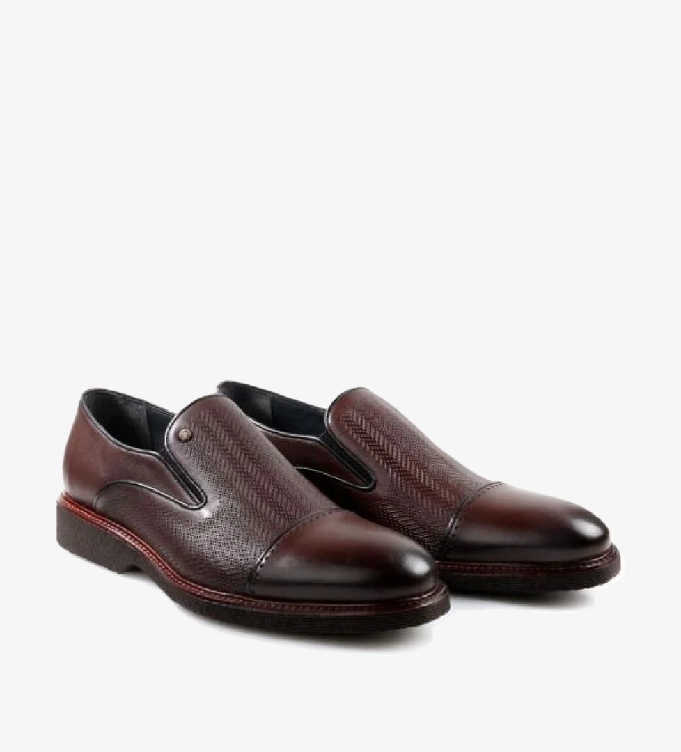 3445 Erkek Eva Deri Günlük Ayakkabı