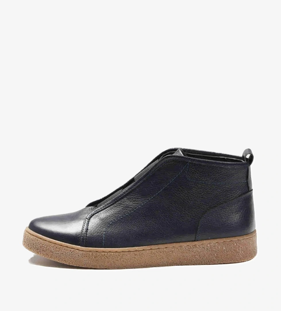 Dufy Lacivert Siyah Erkek Düz Bot - 81738 80813 model görseli