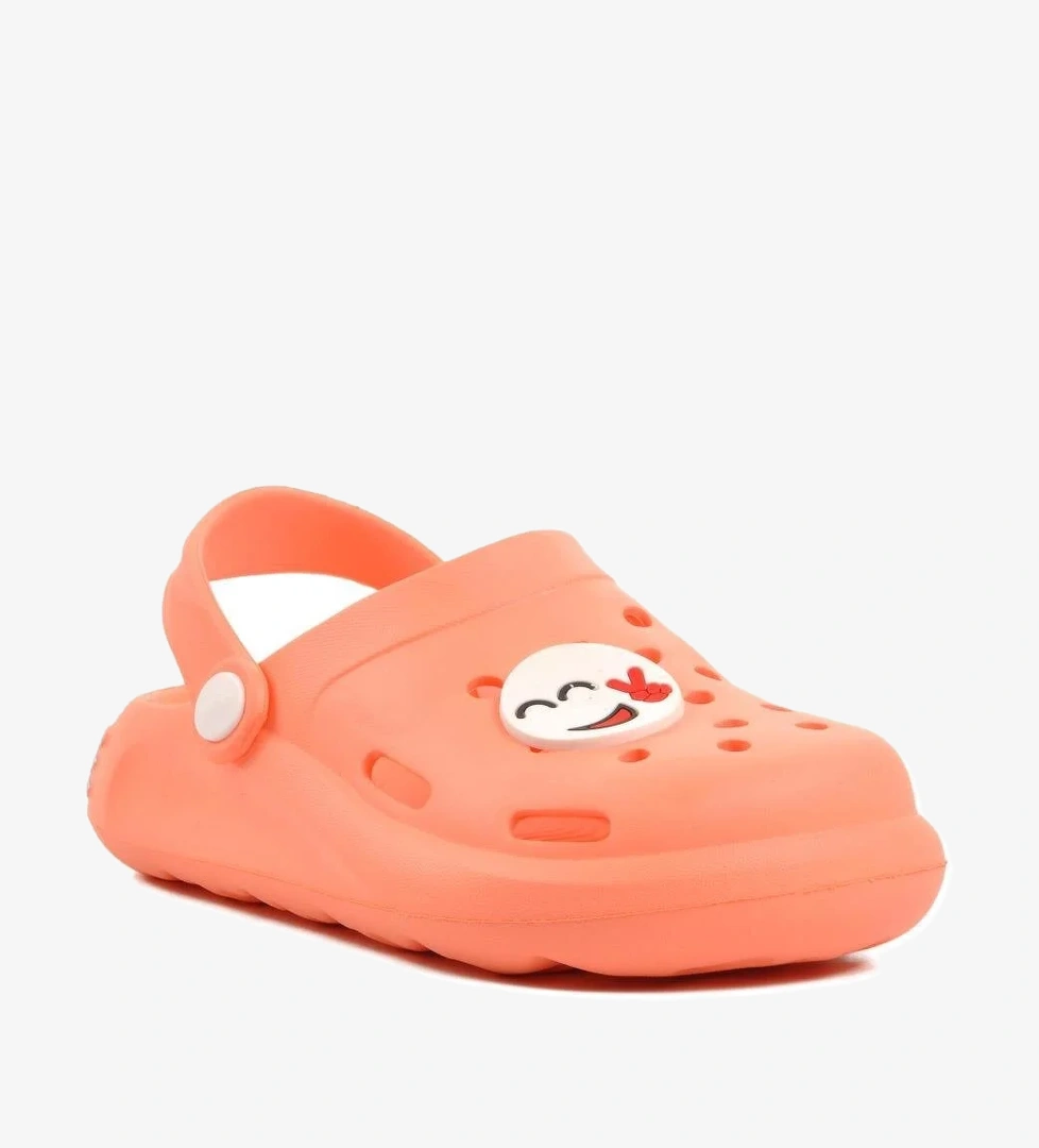 Brn 1648-F Somon Desenli Çocuk Sabo Terlik