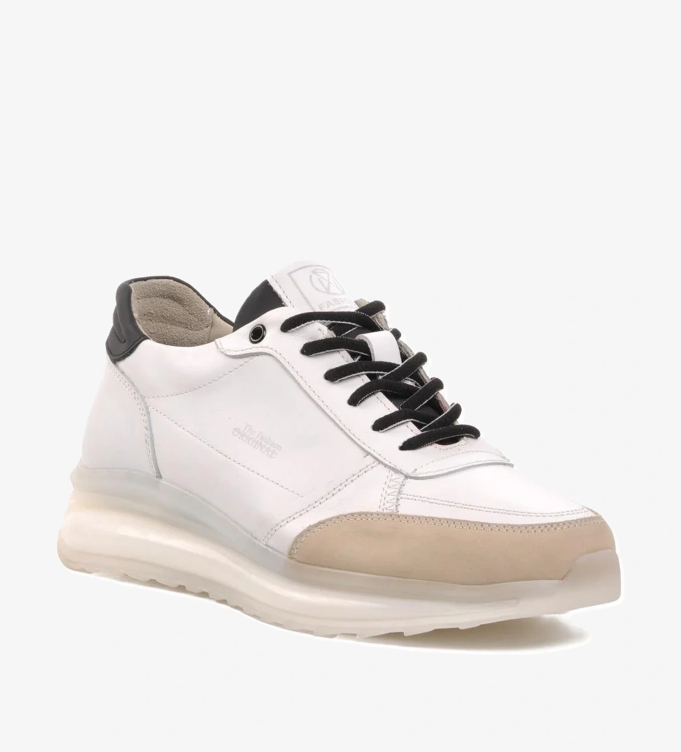 Marcomen 152-17389 Beyaz Hakiki Deri Erkek Sneaker model görseli