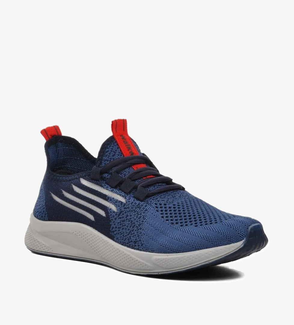 Walkway Ravello Lacivert-Buz-Kırmızı Fileli Hafif Unisex Spor Ayakkabı model görseli