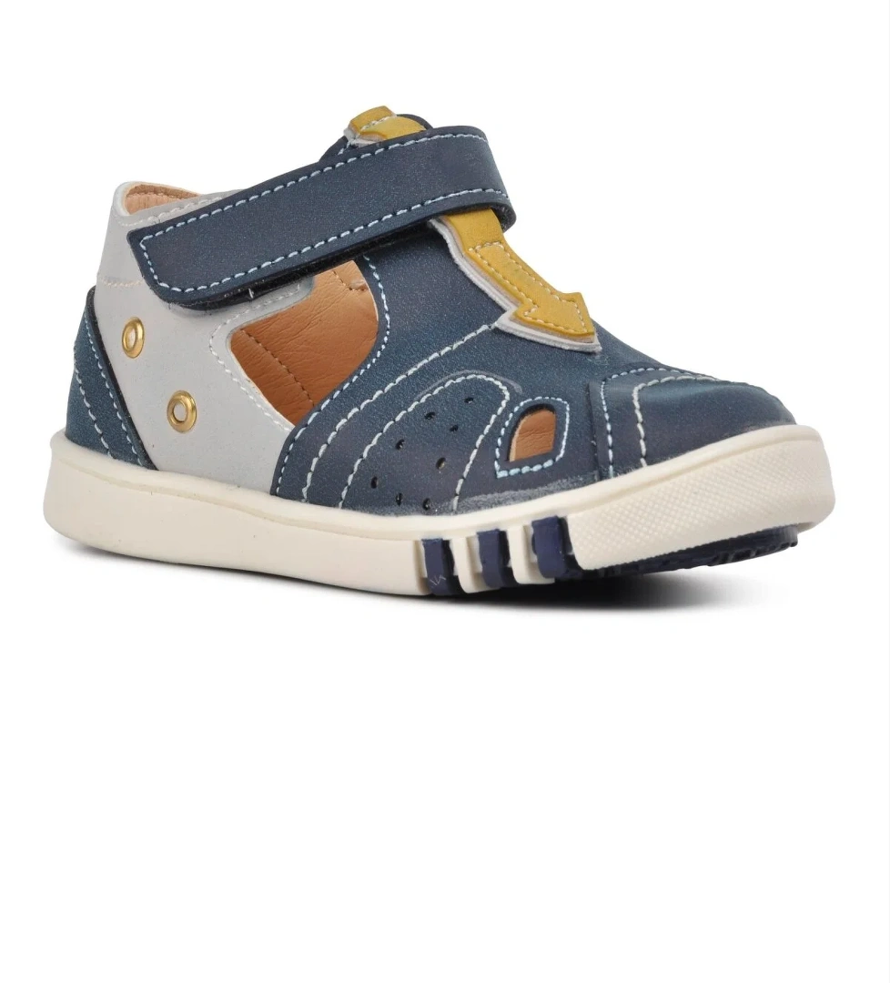 Şiringenç 210110 Lacivert-Bej-Hardal Comfort Erkek Çocuk Günlük Ayakkabı - Görsel 1