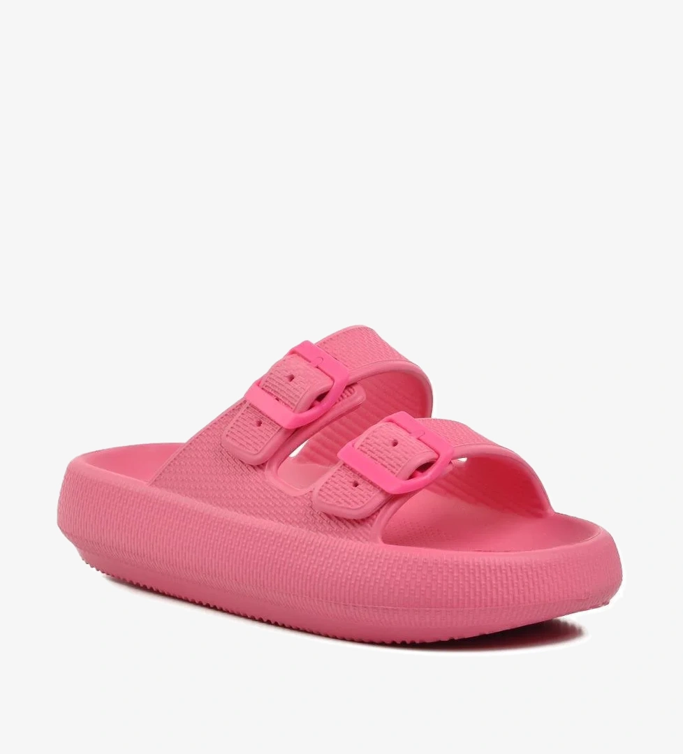 Ayakmod Fuşya Eva Çift Bantlı Kadın Terlik 23y001 Anna model görseli