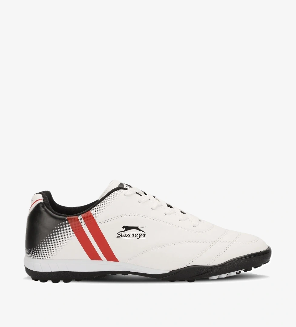 MARK HS Futbol Erkek Halı Saha Ayakkabı Beyaz / Siyah - Görsel 1