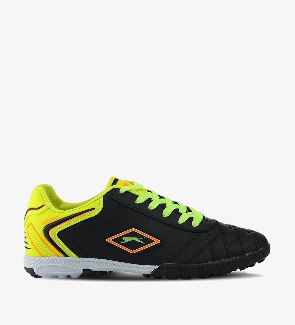 HUGO HS Futbol Erkek Çocuk Halı Saha Ayakkabı Siyah / Sarı