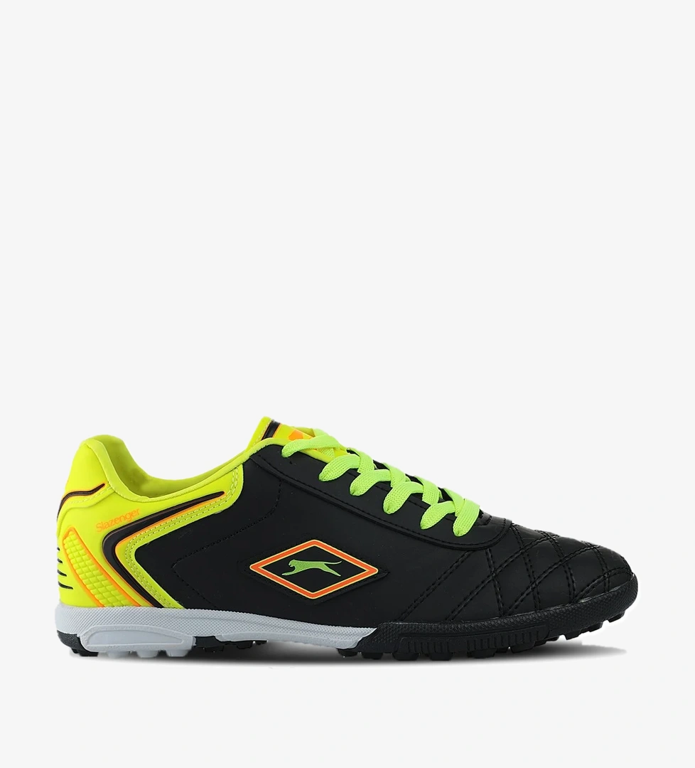 HUGO HS Futbol Erkek Halı Saha Ayakkabı Siyah / Sarı