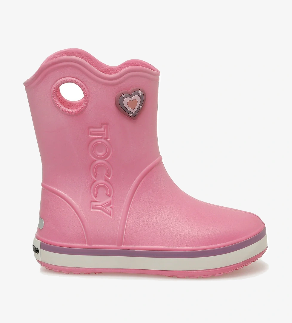 BINONO TOG F 3PR Pembe Kız Çocuk Yağmur Çizmesi - Görsel 1
