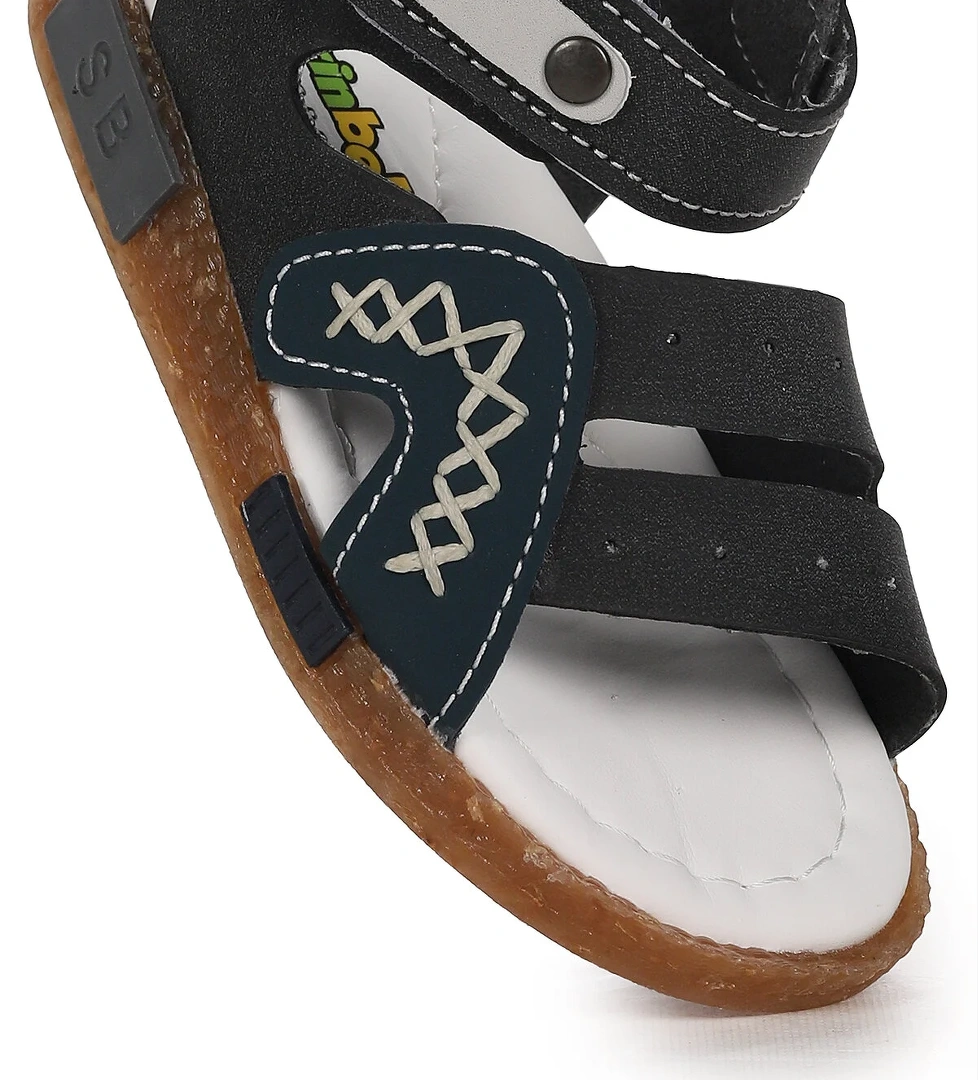 Erkek Çocuk Sandalet Şb 2498-07 Antrasit - Lacivert