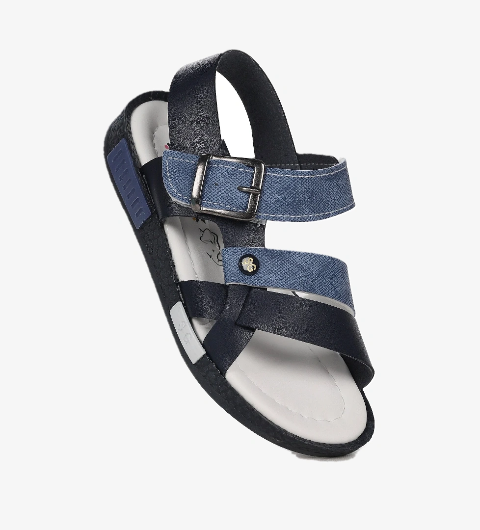 Erkek Çocuk Sandalet Şb 2517-26 Siyah-Mavi-Beyaz