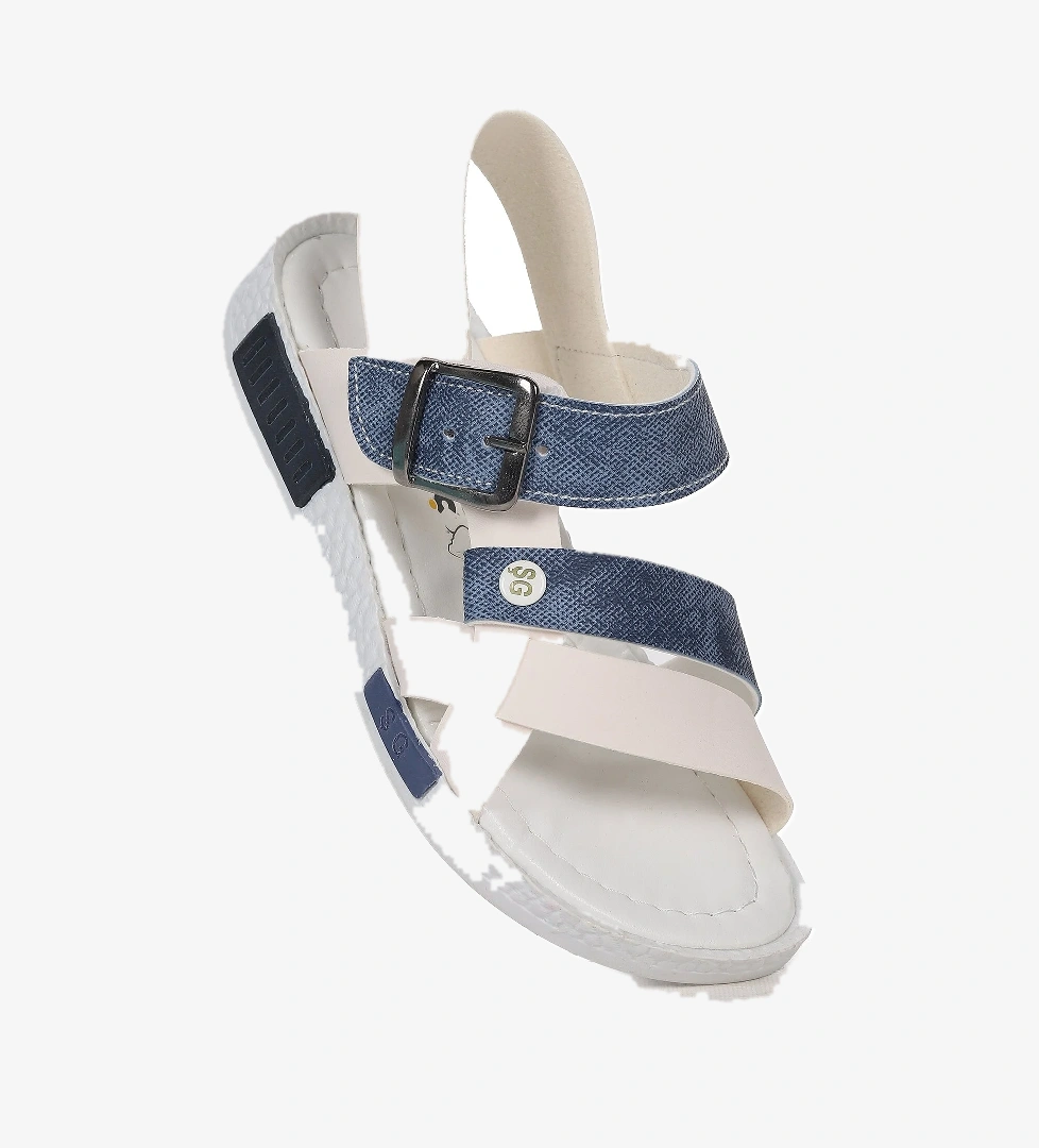 Erkek Çocuk Sandalet Şb 2517-26 Beyaz - Mavi - Görsel 1