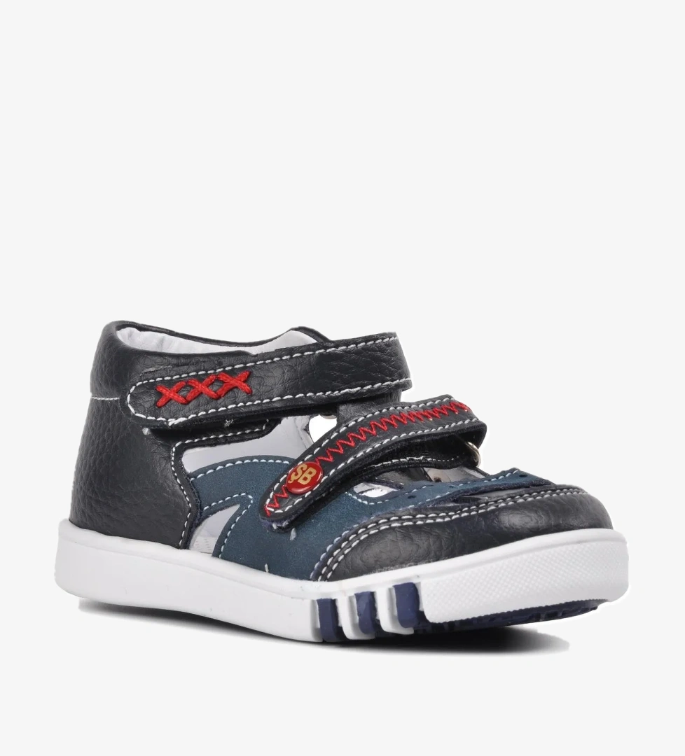 Şiringenç 009 Lacivert-Bej-Hardal Comfort Erkek Çocuk Ayakkabı