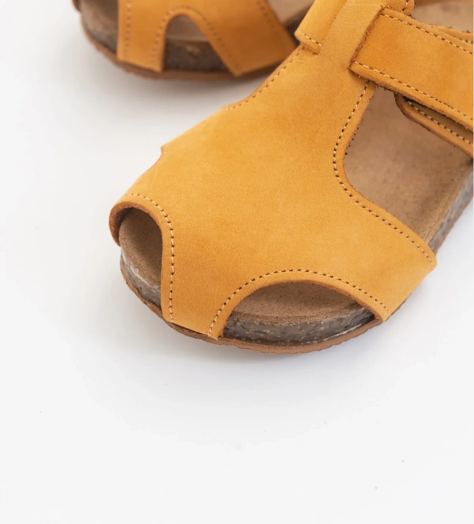 Mnpc Unisex Çocuk Cat Deri Ortopedik Destekli Çocuk Sandalet model görseli