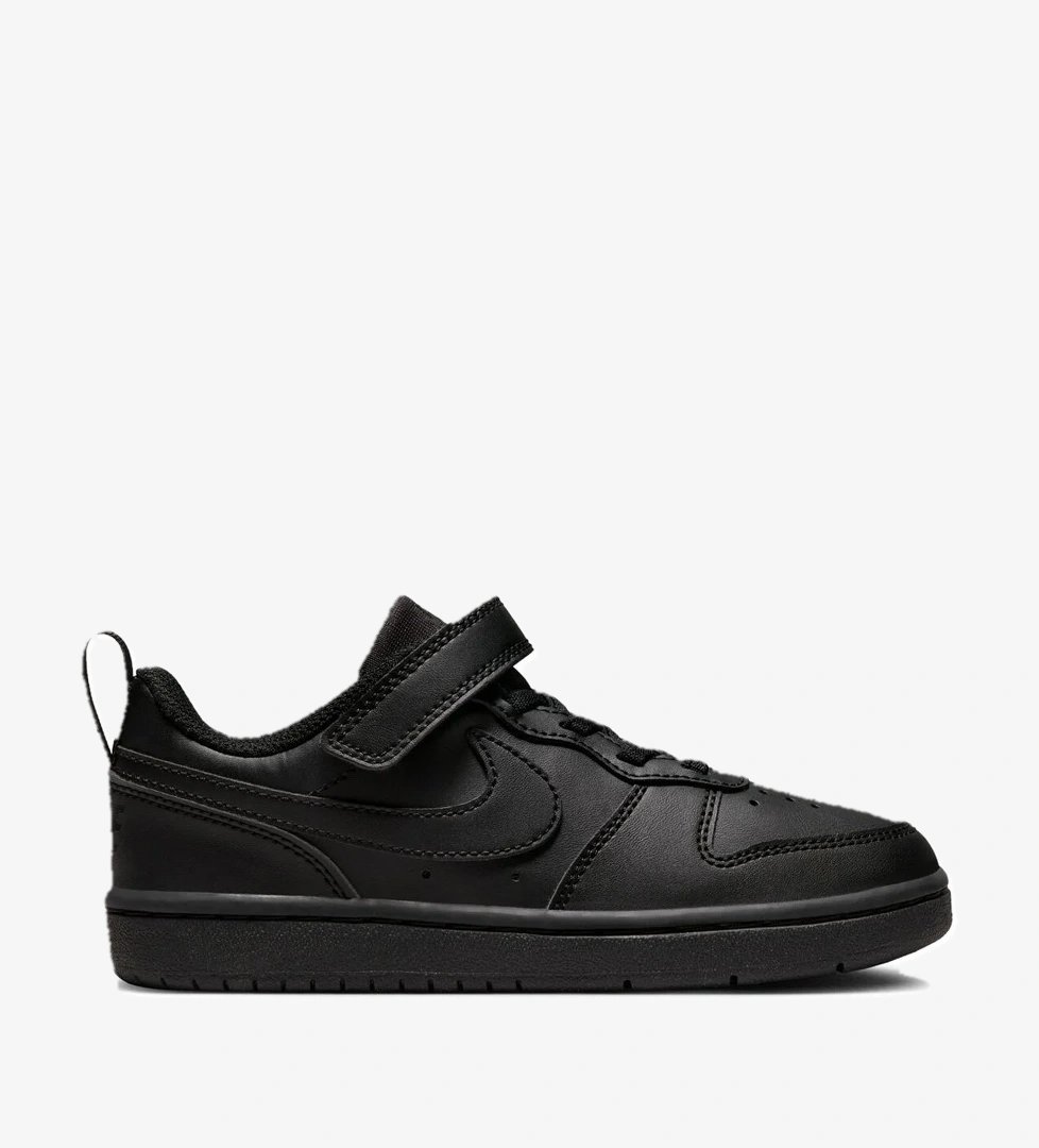 Nike Court Borough Low Re Siyah Erkek Çocuk Sneaker