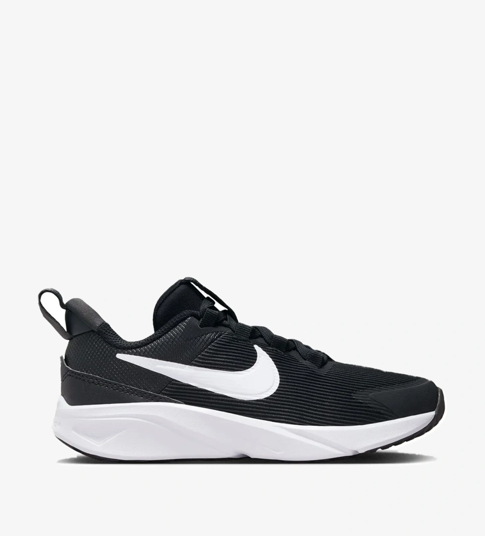 Nike STAR RUNNER 4 NN (PS Siyah Erkek Çocuk Koşu Ayakkabısı