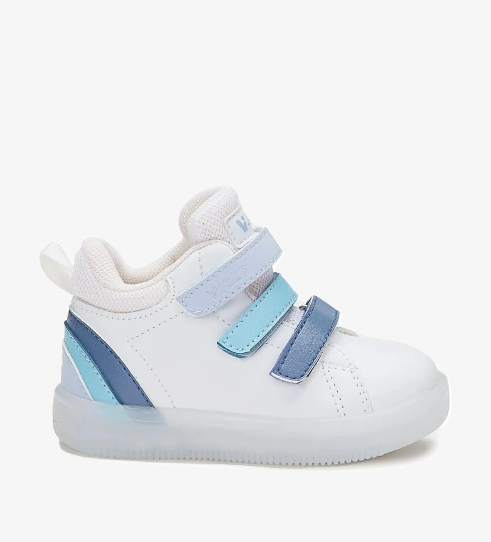 Rainbow Işıklı Ortopedik Çocuk Boğazlı Spor Ayakkabı - Görsel 1