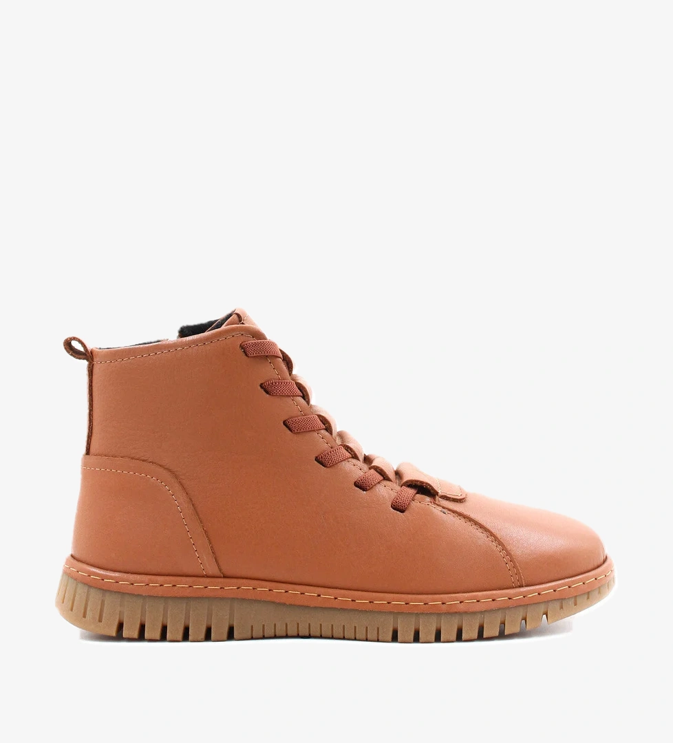 Fast Step Hakiki Deri Kadın Klasik Bot 757sza23662 model görseli