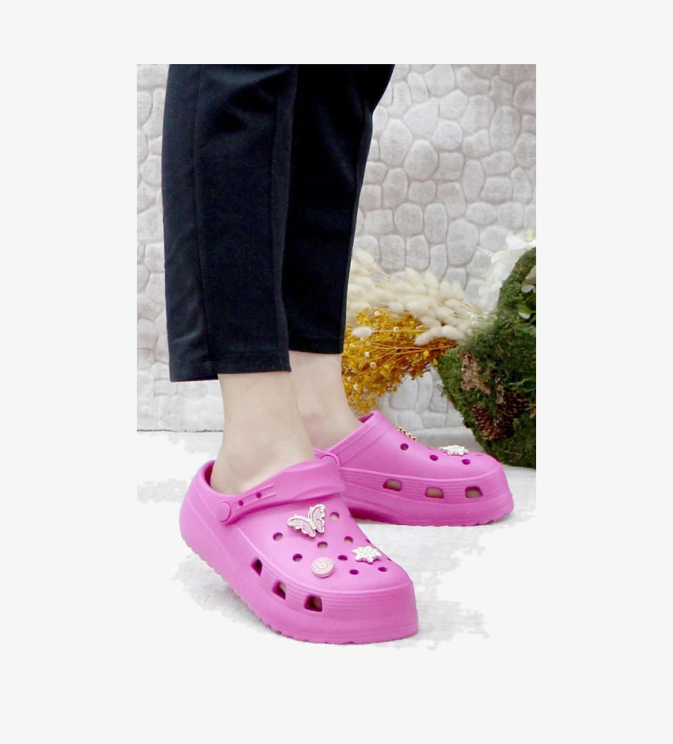 EZZ0129 Plaj Deniz Havuz Terliği Hafif Rahat Esnek Kadın Terlik