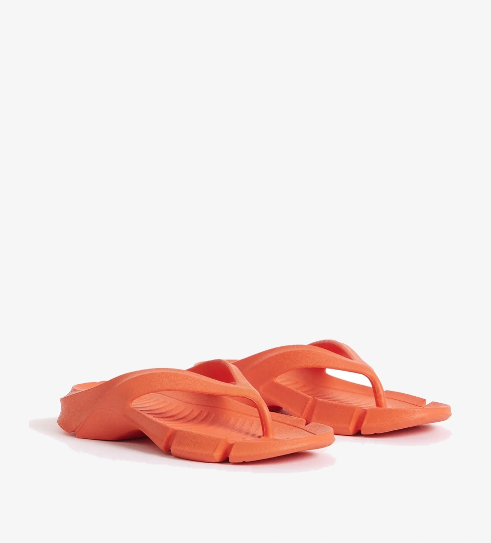 Kadın Turuncu Kalın Tabanlı Parmak Arası Eva Terlik - Görsel 1