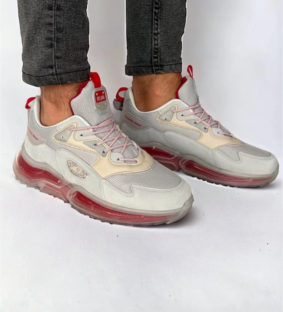 Su İtici Balon Taban Mevsimlik Spor Ayakkabı BEJ