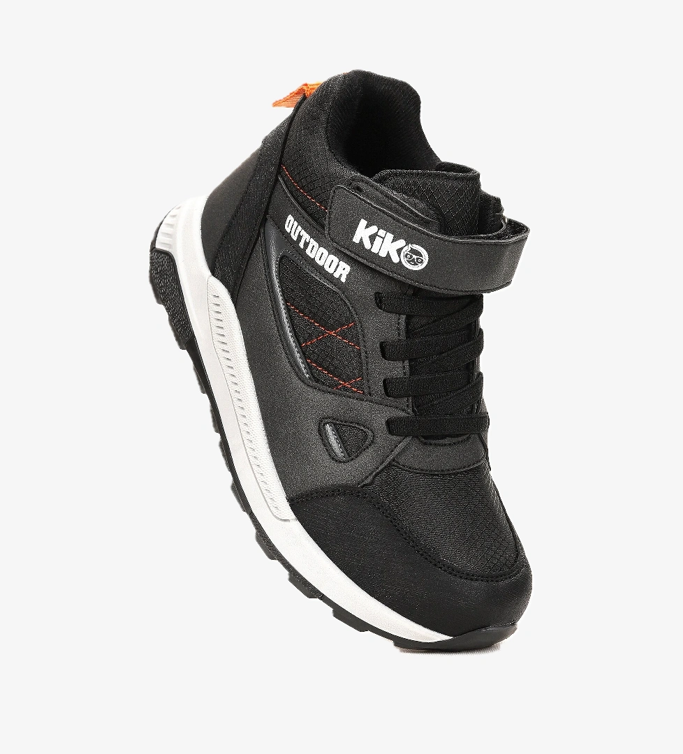 Gorf Termo Taban Cırtlı Erkek Çocuk Bot Siyah - Füme - Portakal