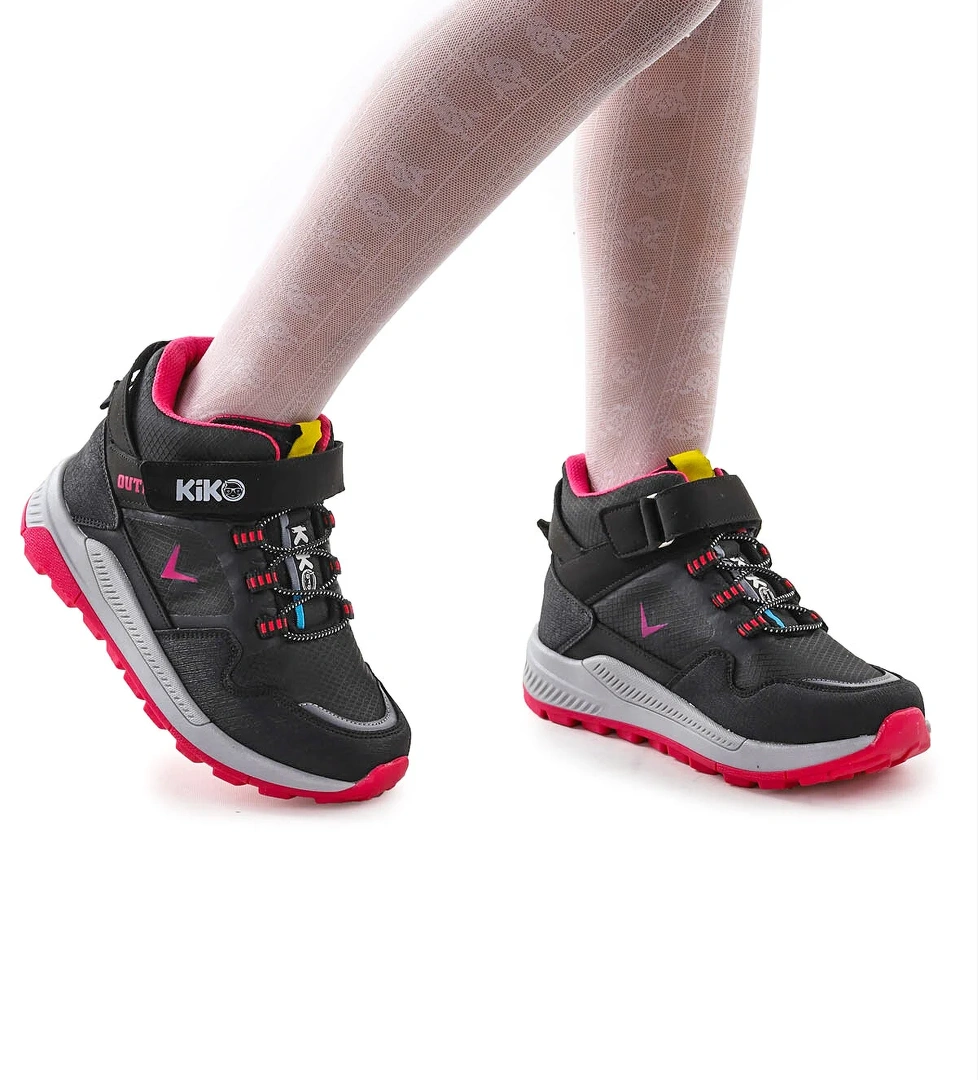 Termo Taban Cırtlı Kız Çocuk Spor Bot Ayakkabı 290 Siyah - Fuji - Görsel 1