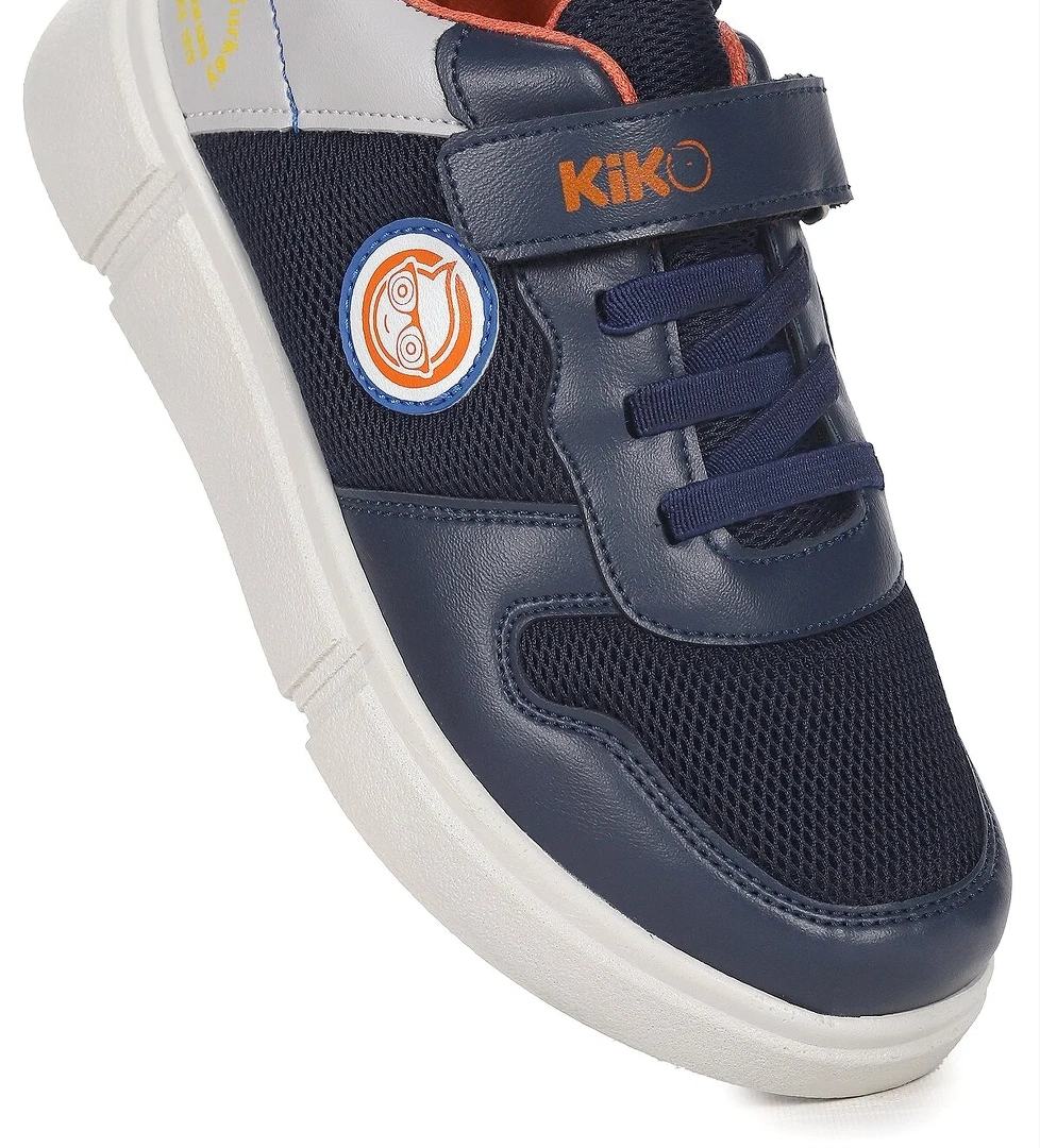 Nicce Cırtlı Fileli Erkek Çocuk Spor Ayakkabı Lacivert - Buz