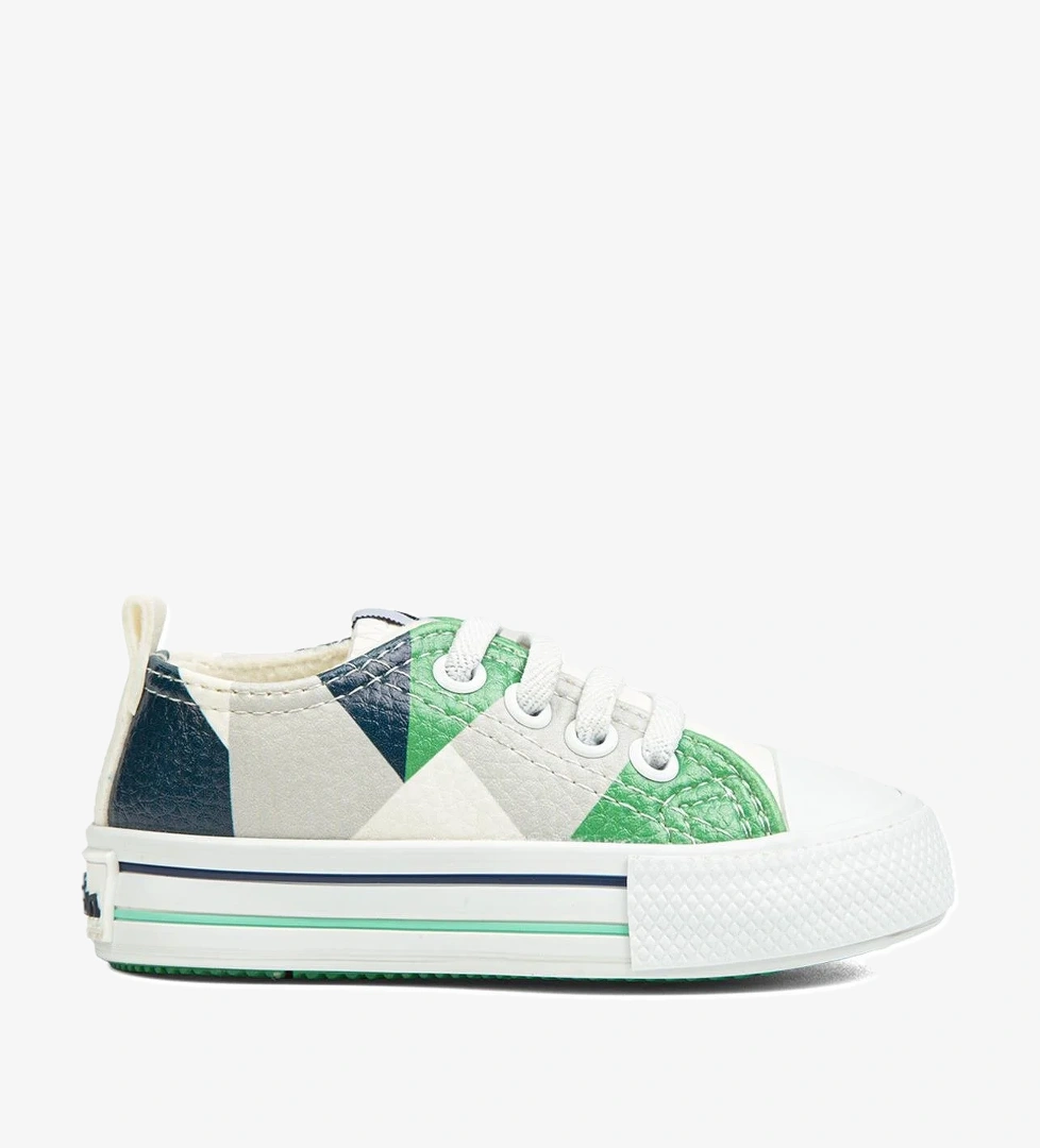 Benetton ® | BN-30795- Lacivert Yesil - Çocuk Spor Ayakkabı model görseli