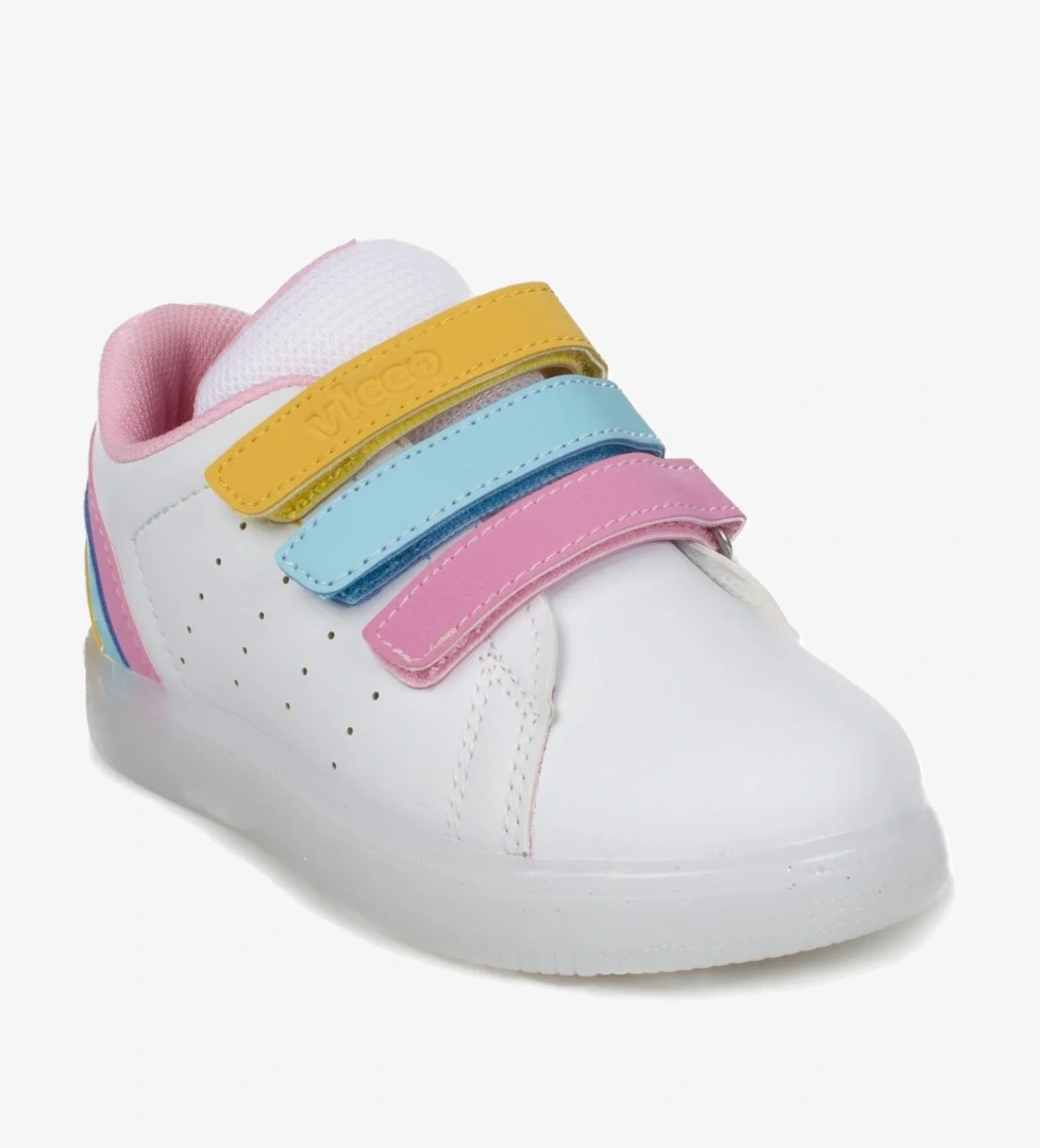 Vicco Vi̇cco 220.b21y212 Sun Bebe Işıklı Beyaz Kız Çocuk Ayakkabı model görseli