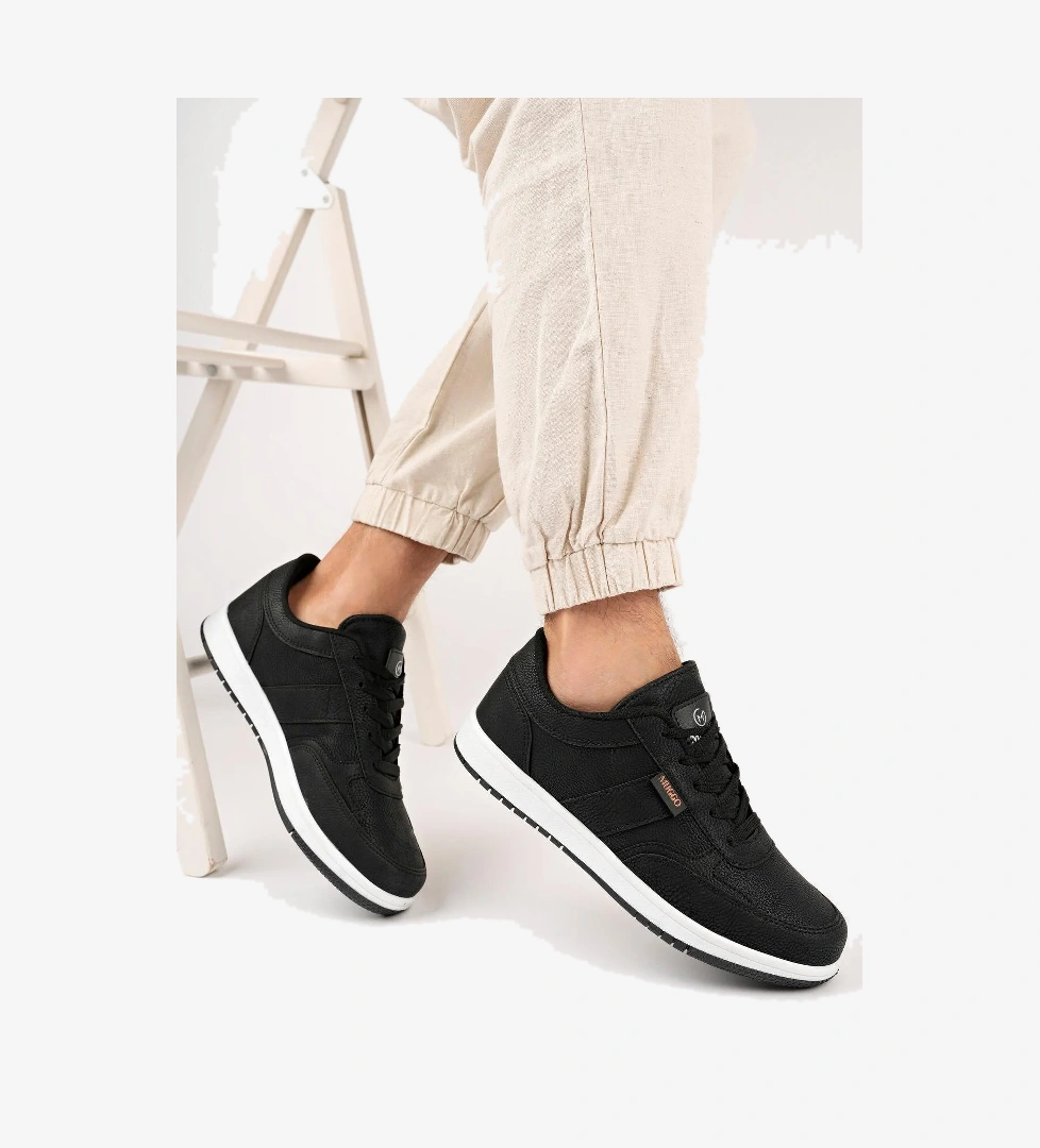 Jim Garantili Erkek Günlük Casual Bağcıklı Sneaker Spor Ayakkabı - Görsel 1