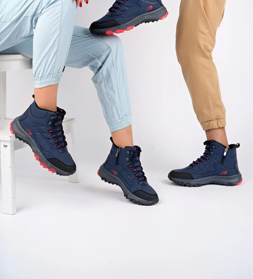 Alaska Unisex Garantili Trekking Outdoor Bağcıklı Yandan Fermuarlı Kışlık Bot