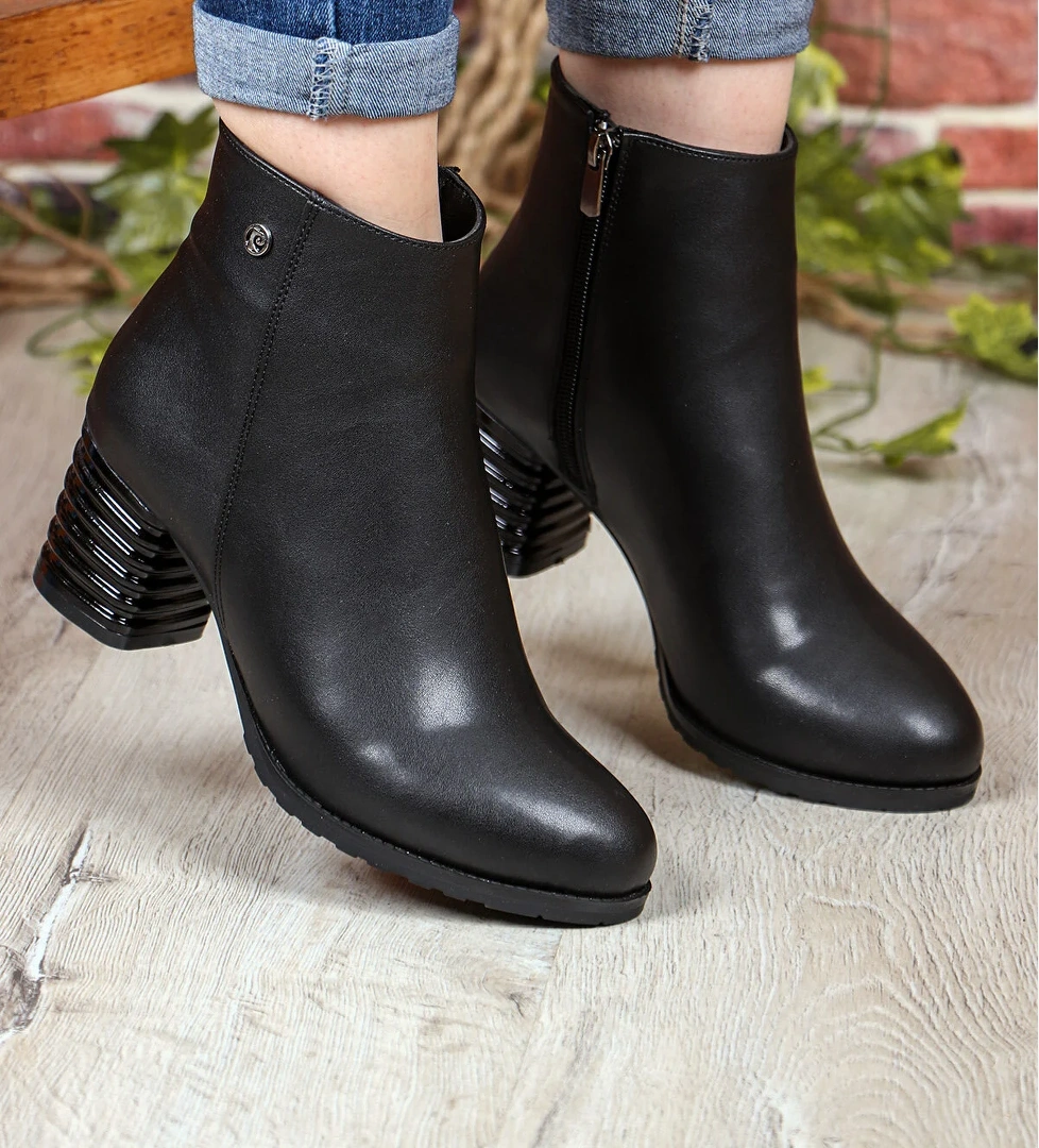 Pierre Cardin 52524 Sıcak Astar Fermuarlı Topuklu Kadın Bot model görseli