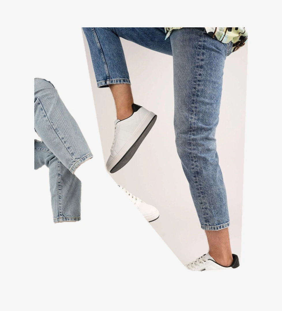 Muggo Harvest Garantili Unisex Bağcıklı Sneaker Spor Ayakkabı - Görsel 1