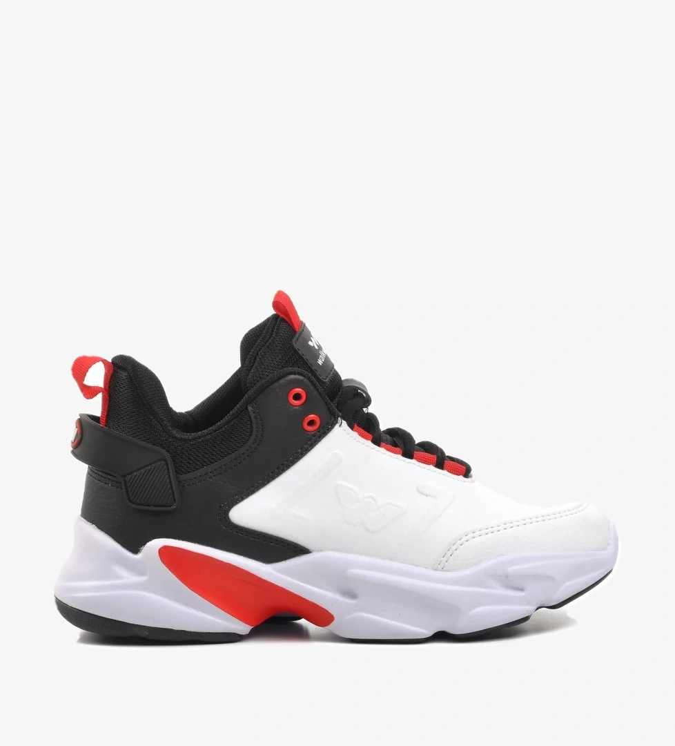 Walkway Slam Dunk Beyaz Siyah Bağcıklı Unisex Basketbol Ayakkabısı model görseli