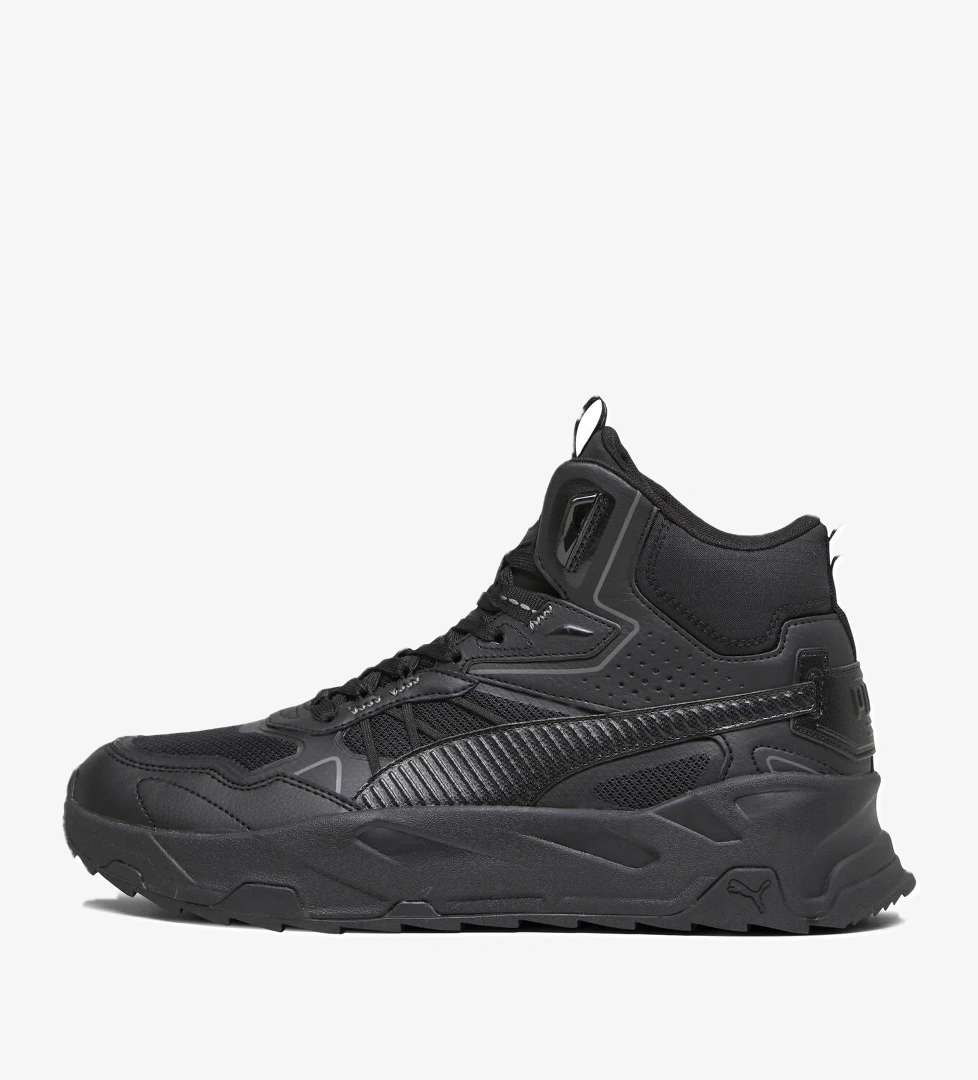 Puma Puma Siyah Trinity Mid Erkek Spor Ayakkabı 39232701 Sneaker | Flo Siyah - 1. görsel