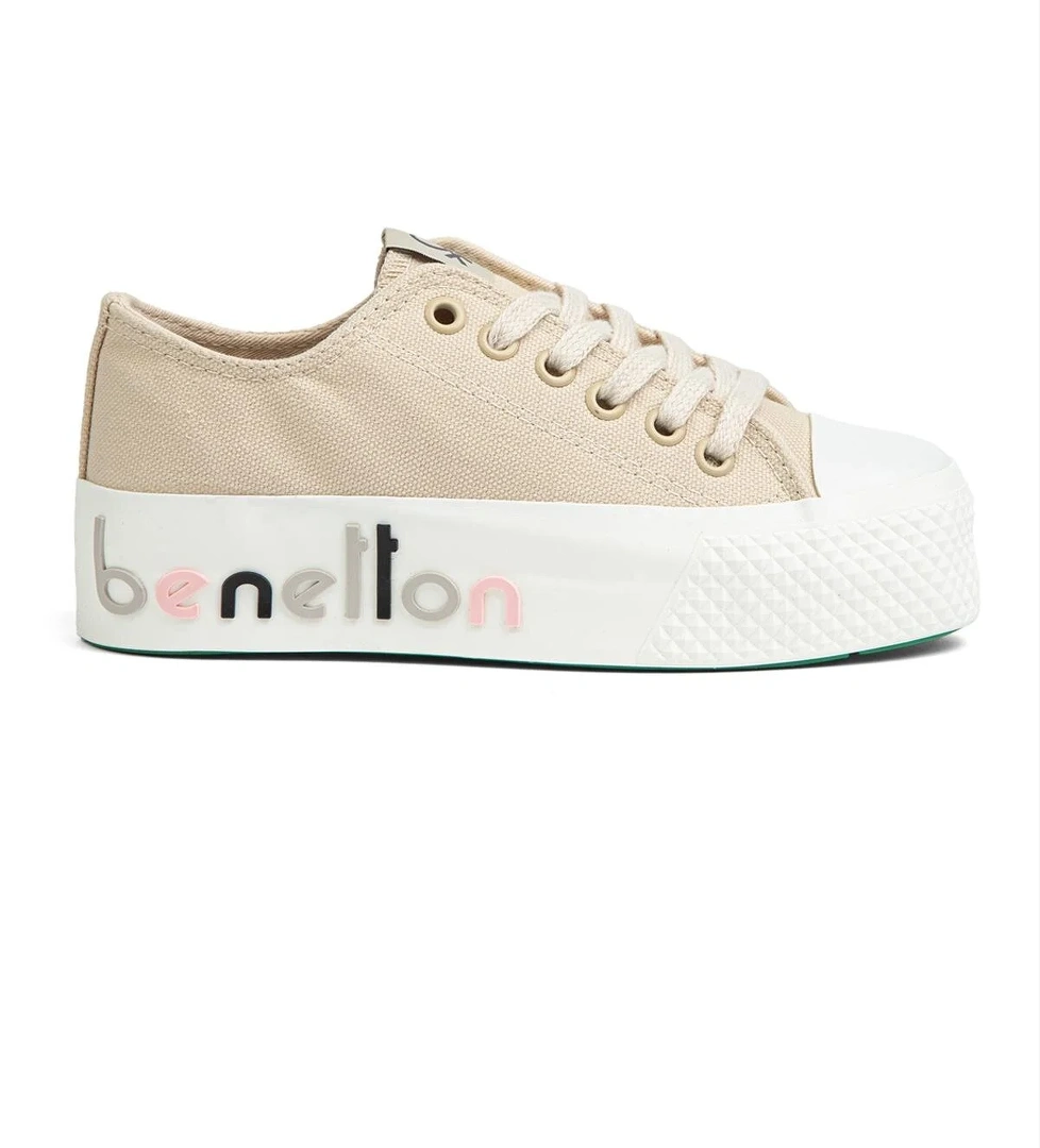 ® | BN-30936 - Bej - Kadın Spor Ayakkabı - Görsel 1