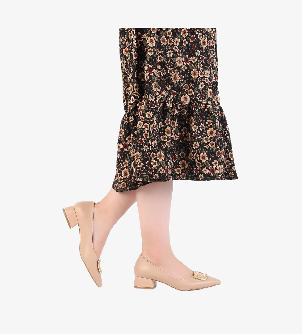 2568 Cilt 3 Cm Topuklu Kadın Ayakkabı