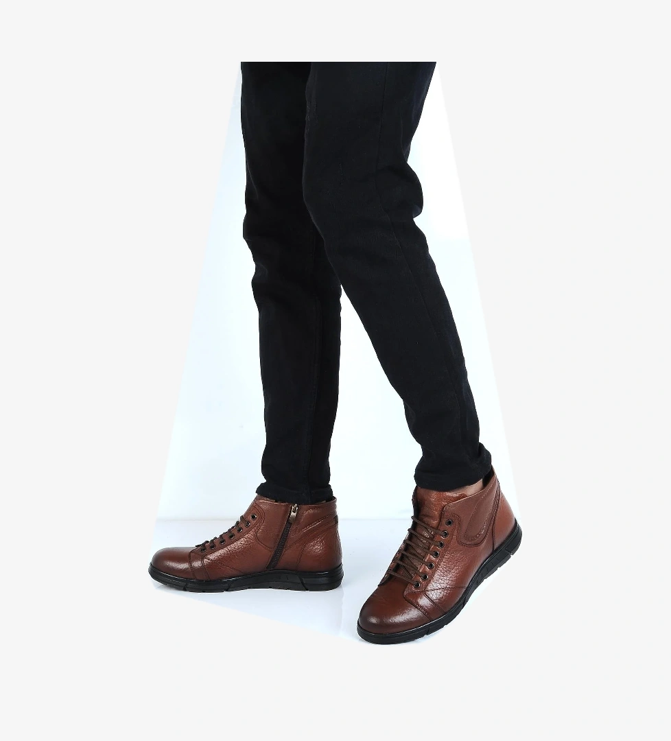 Crisso Crısso B477 Kauçuk %100 Deri Erkek Bot Ayakkabı model görseli