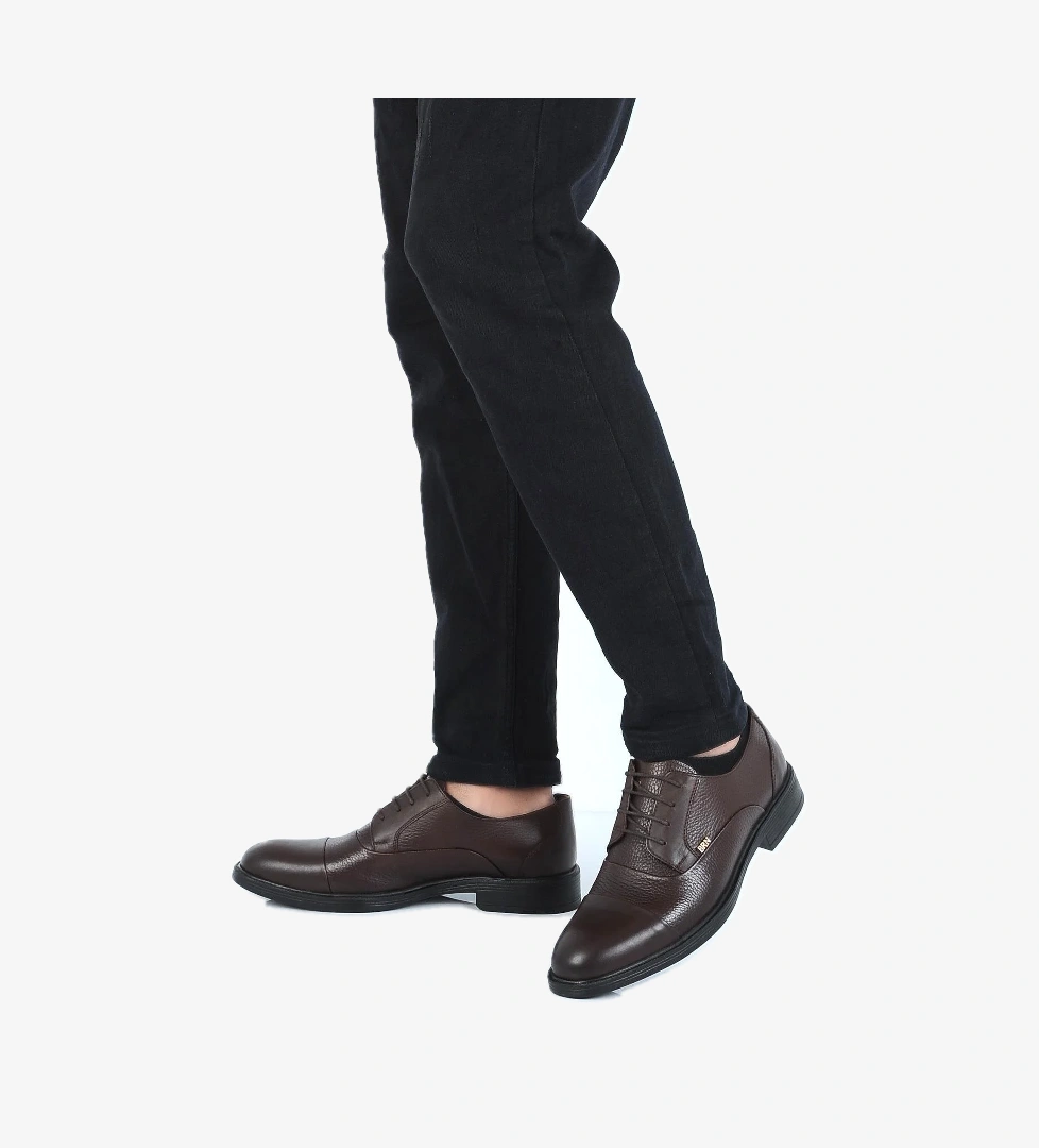 Berenni M574 Kauçuk %100 Deri Erkek Klasik Ayakkabı model görseli