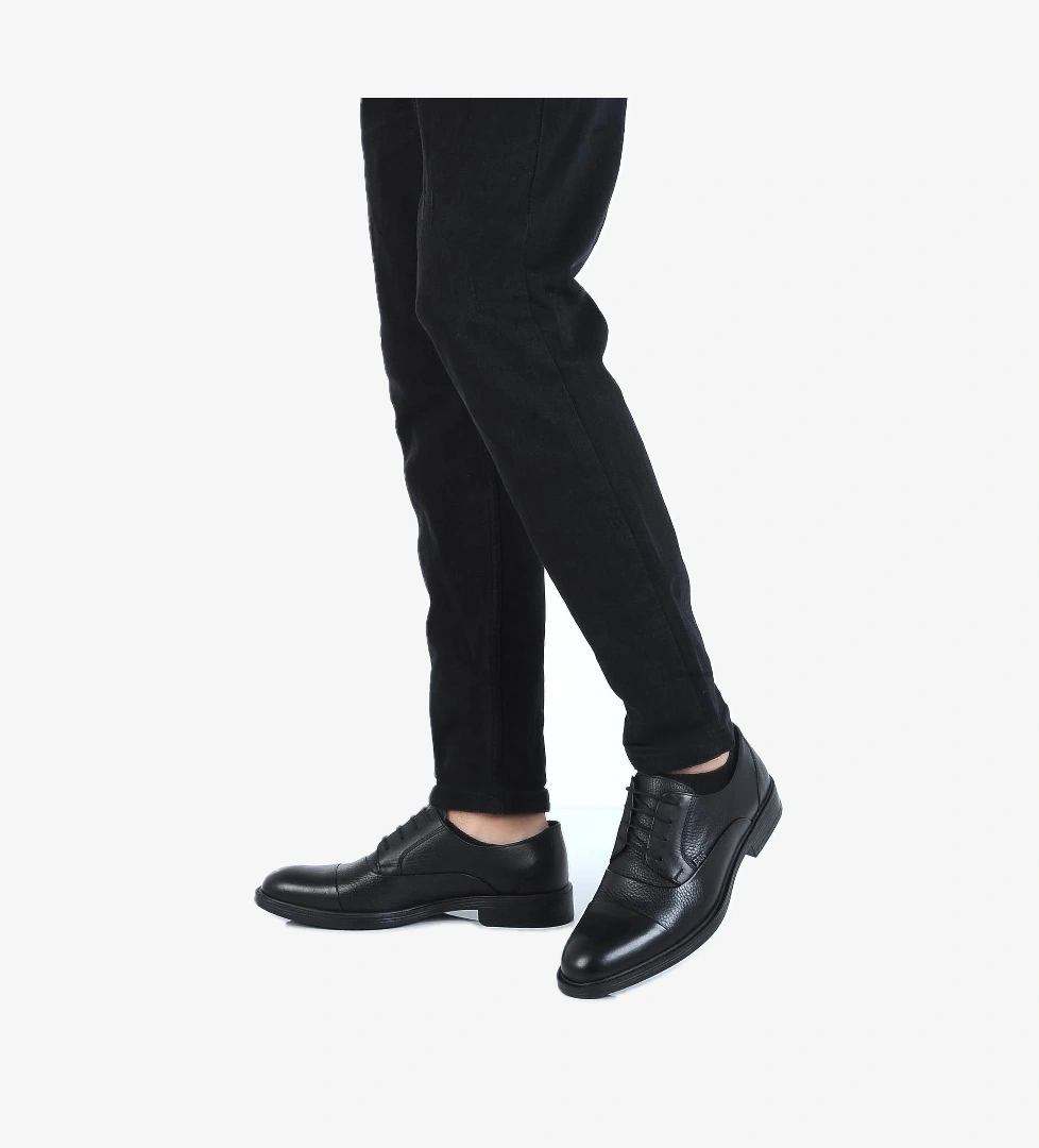 M574 Kauçuk %100 Deri Erkek Klasik Ayakkabı