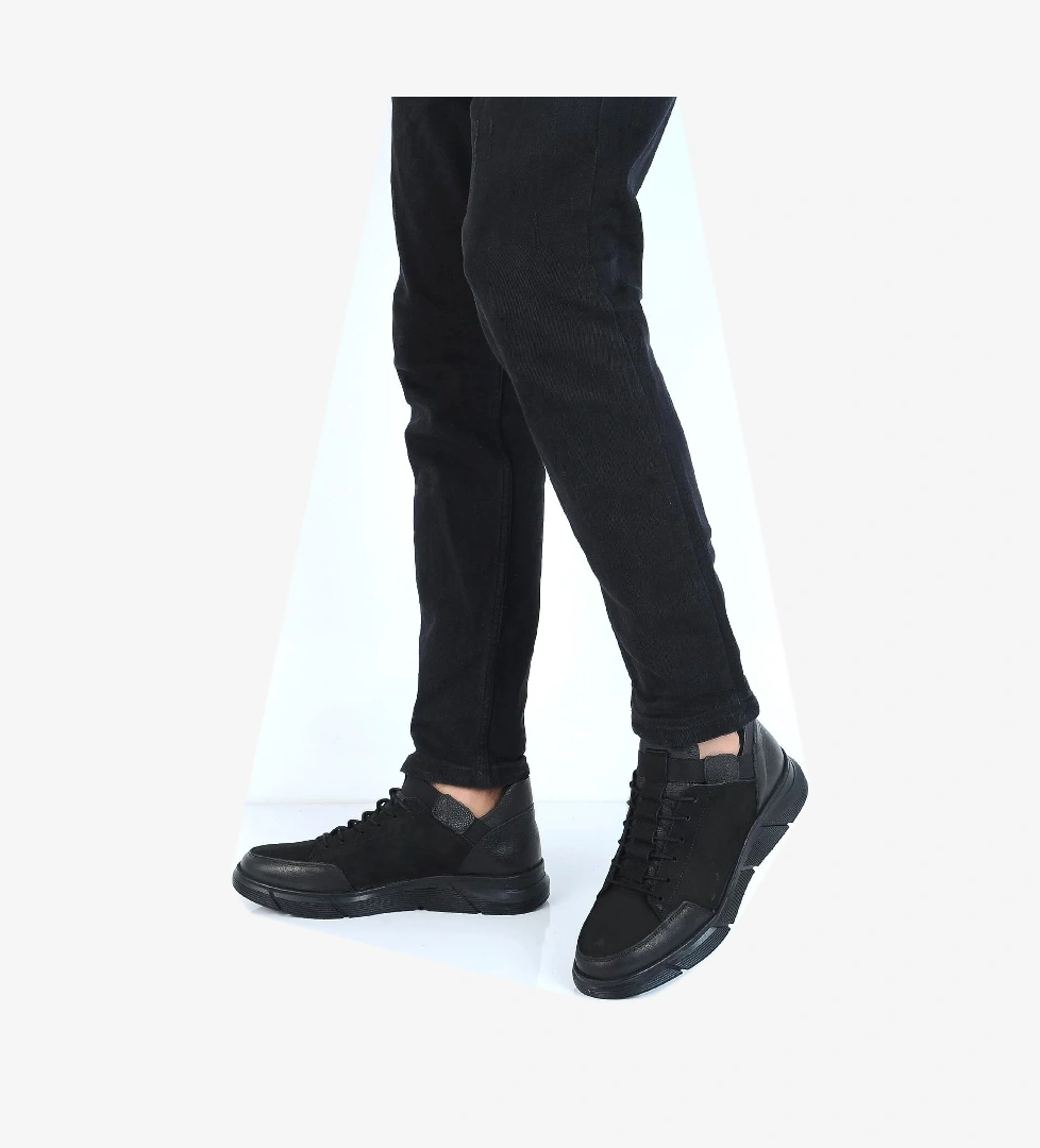 Dropland 8346 Sm-Siyah Nubuk %100 Deri Erkek Bot model görseli