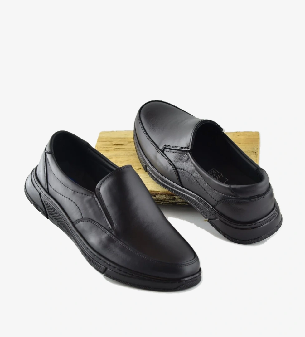 501 Ortopedik Topuk Masajlı Hakiki Deri Kışlık Erkek Ayakkabı