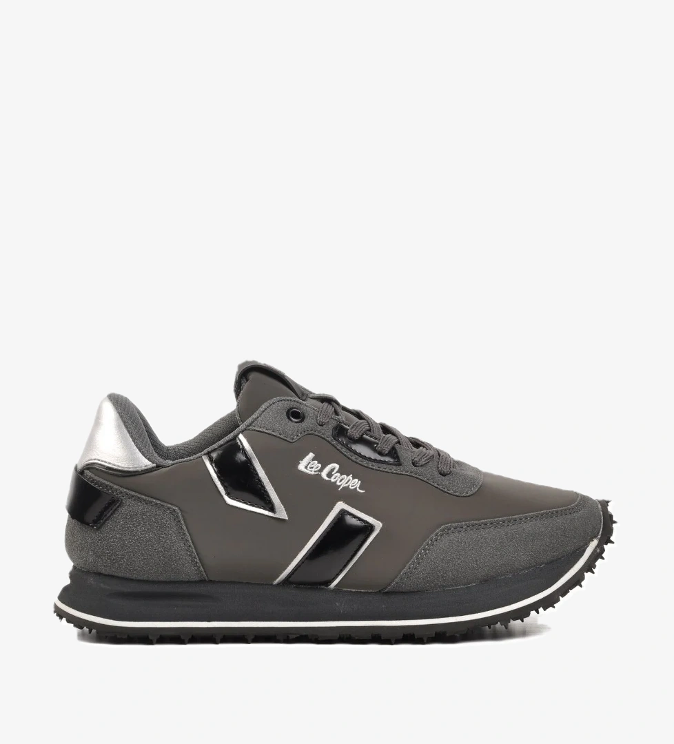 Lee Cooper Lc-31223 Füme Siyah Bağcıklı Erkek Sneaker model görseli