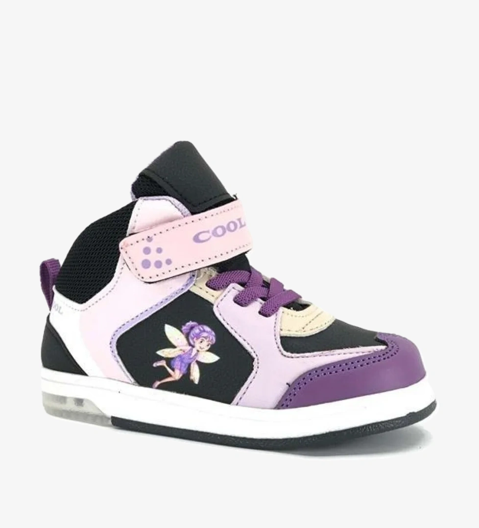 Tera Unisex Çocuk Işıklı Günlük Sneaker Uzun Spor Bot - Görsel 1