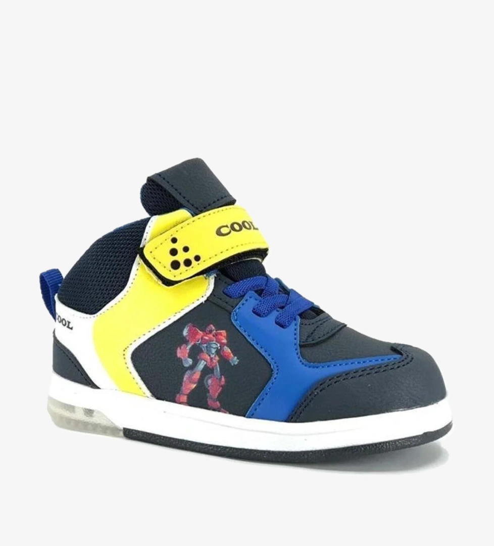 Tera Unisex Çocuk Işıklı Günlük Sneaker Uzun Spor Bot