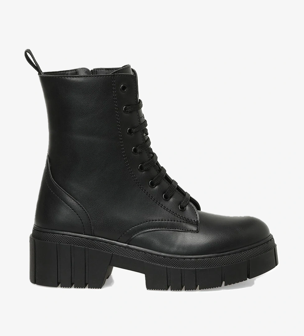 22K-347 3PR Siyah Kadın Postal - Görsel 1