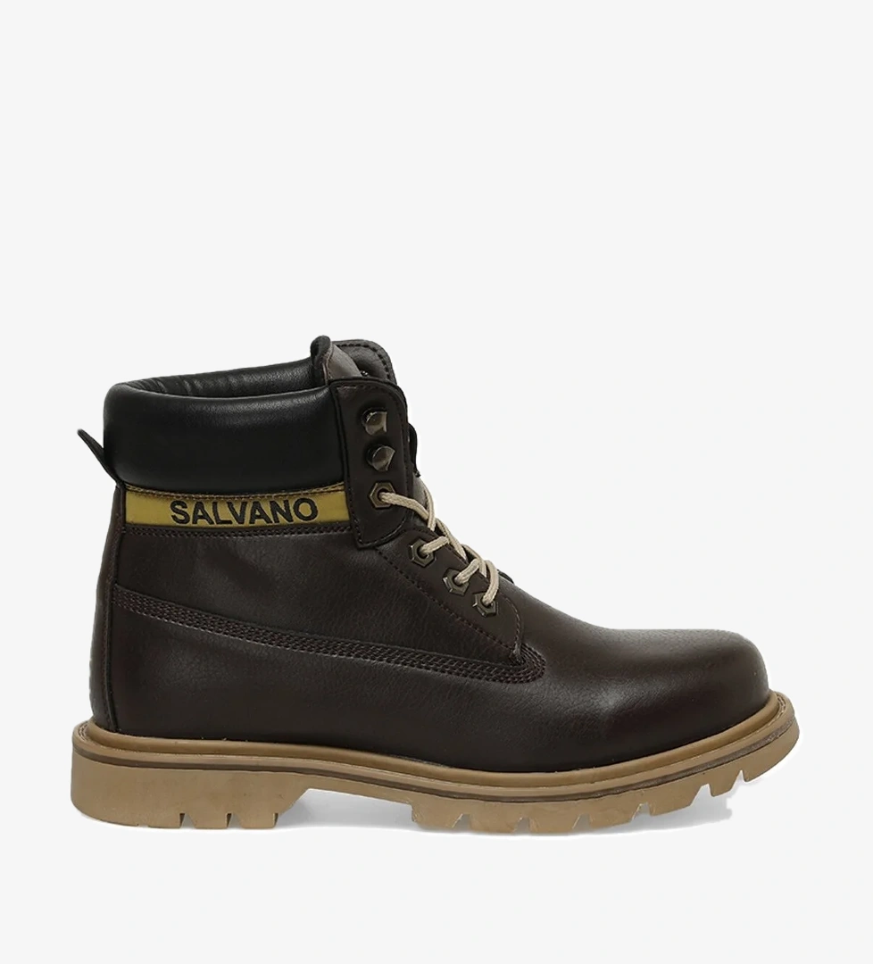 HANSEL 3PR Kahverengi Erkek Worker Bot - Görsel 1